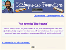 Tablet Screenshot of harmonicabluescountryjazz.com